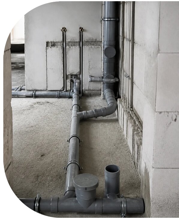 Монтаж внутренней канализации в Омске от 5547 р. | АПаруса-Омс